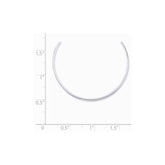 Sterling Silver 3mm Cubetto Necklace